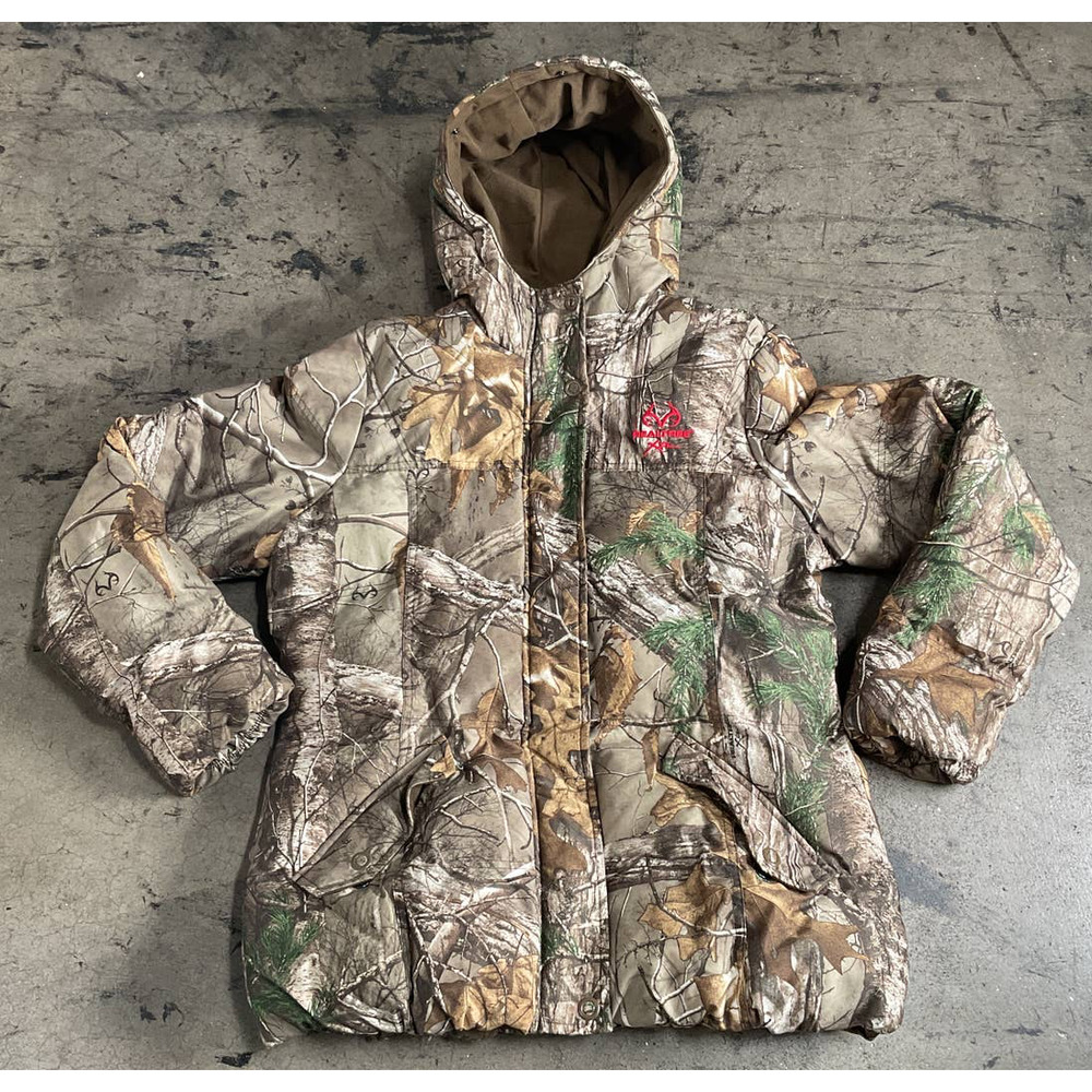 Realtree Vintage Camo Puffer Jacket - Women’s L